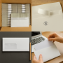 Achetez Enveloppes Longues avec Fenêtre Autocollantes 220x110 mm - Lot de 50 pour Professionnels
