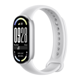 Xiaomi Smart Band 10 Smartwatch - Silver | Advanced Fitness Tracker with Premium Design