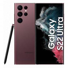 Achetez Samsung Galaxy S22 Ultra 5G 128 Go Bordeaux Grade B - Performance Éclatante à Prix Réduit