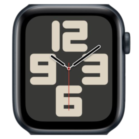 Apple Watch SE GPS 44mm Aluminium Minuit Grade AB Offrez-vous L'Essentiel Sans Bracelet 부품
