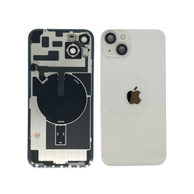 Buy Rear Glass Cover iPhone 14 Plus White Original Disassembled Grade AB - Premium Replacement