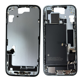 iPhone 15 Rear Chassis Blue Grade A Original Dismantled with Charging Connector No Rear Glass No Battery