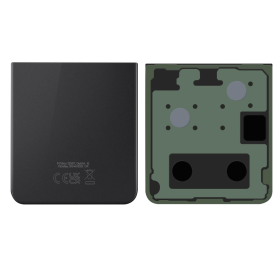 Lower Rear Glass for Samsung Galaxy Z Flip 5 5G - Grade A Graphite Replacement