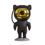 Galaxy Projector Astronaut with Remote Control - Black Gold for Bedroom and Living Room Decor