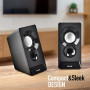 Enhance Your Audio Experience with NGS SB 210 2.0 USB Speaker System - Black | Shop Now