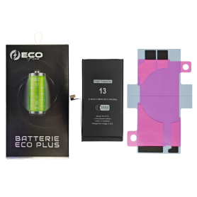 Batterie iPhone 13 3240mAh + Adhésifs - Durée de Vie Allongée de 120% - ECO Plus