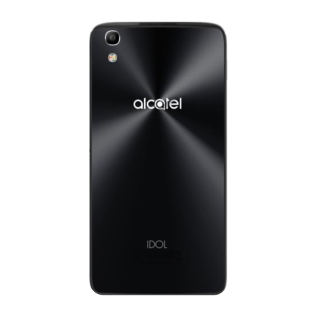 Buy Alcatel Idol 4 Black Gold Rear Glass Original Disassembled Grade AB - Premium Quality Replacement Part