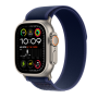 Apple Watch Ultra 2 Cellulaire 49mm Titane Naturel avec Bracelet Sport Blue - Grade A avec Boîte et Accessoires Inclus