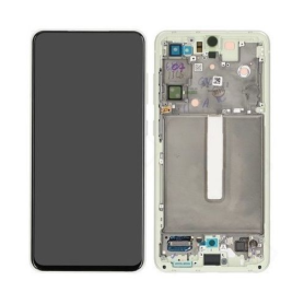 Achetez Écran Samsung Galaxy S21 FE Vert Original Grade A - Haute Qualité et Garantie