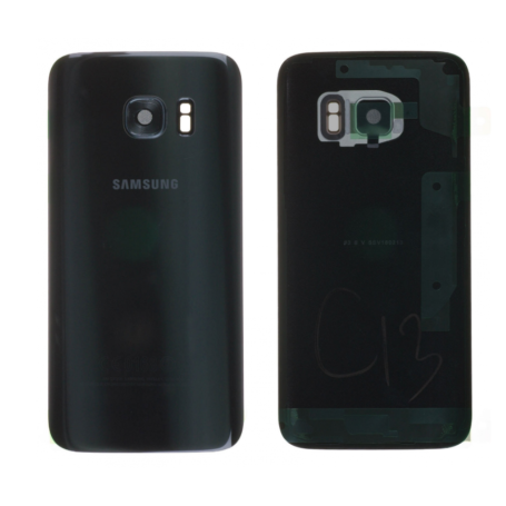 Vitre Arrière Samsung Galaxy S7 G930F Noir Originale Grade AB - Remplacement Qualité Premium