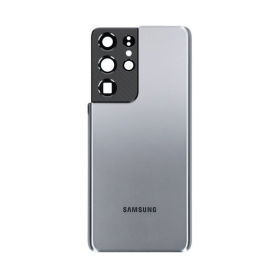 Samsung Galaxy S21 Ultra 5G Phantom Titanium Original Rear Glass Grade AB Replacement