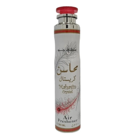 Désodorisant Lattafa Mahasin Cristal 300ml - Fraîcheur longue durée pour votre intérieur