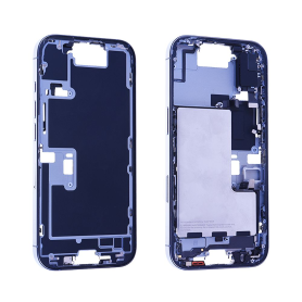 iPhone 16 Plus Rear Chassis with Battery Blue Grade B - Original Disassembled No Rear Glass