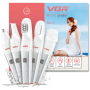 5 in 1 Waterproof Hair Trimmer Kit for Women VGR V752 White | Professional Grooming Essentials