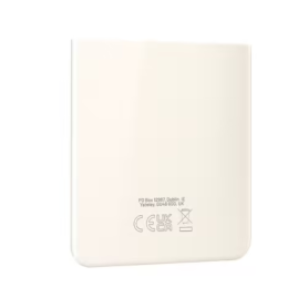 Samsung Galaxy Z Flip 5 Cream Back Glass Replacement Original Grade AB
