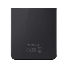 Buy Original Samsung Galaxy Z Flip 6 Black Lower Back Glass - Grade AB Replacement
