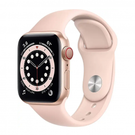 Achetez Apple Watch Series 6 Cellulaire 44mm Or Acier inoxydable Grade A avec Boîte et Chargeur - Montre Connectée Haut de Gamme