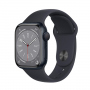 Montre Connectée Apple Watch Series 8 GPS 41mm Minuit Aluminium Grade A avec Boîte et Chargeur - Achat en Ligne