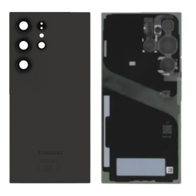 Vitre Arrière Samsung Galaxy S24 Ultra 5G Titane Noir Originale - Grade A Démontée