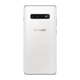 Vitre Arrière Samsung Galaxy S10 Plus Blanc Original - Grade A | Achat Pièces Détachées