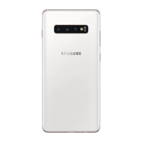 Vitre Arrière Samsung Galaxy S10 Plus Blanc Original - Grade A | Achat Pièces Détachées