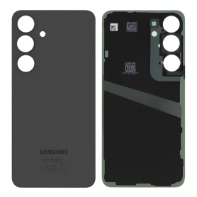 Vitre Arrière Originale Samsung Galaxy S24 5G Noir - Grade A Sans Contour Lentille