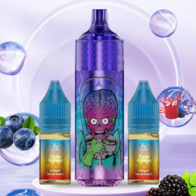 Rechargeable E-Liquid Vaporizer - Fumot Tornado 28000 Puffs - Red Fruits Flavor