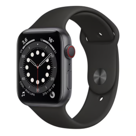 Apple Watch Series 6 Cellular 44mm Gray Aluminum Grade B Complete Set with Box and Charger