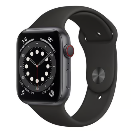 Apple Watch Series 6 Cellular 44mm Gray Aluminum Grade B Complete Set with Box and Charger