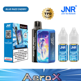 JNR AeroX Rechargeable Vape - 32000 Puffs Blueberry Cherry Flavor