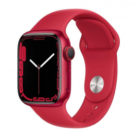Apple Watch Series 7 Cellular 45mm Red Aluminum Grade A with Box and Charger - Premium Smartwatch