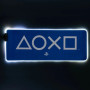Tapis de Bureau Gaming Lumineux LED Playstation 80x30cm - Accessoire Parfait pour Gamer