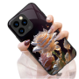 Coque de Protection Lumineuse Rose avec Câble pour iPhone - Sécurité et Style Innovant