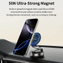 Adjustable Multi-Angle Magnetic Phone Stand DEVIA Stand Ultra2 Black - Versatile & Stylish Smartphone Holder