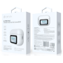 Devia ANC TWS Pro4 Wireless Bluetooth Earbuds with Display White - Premium Sound and Style