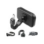 Universal Bike Motorcycle Phone Holder - Powerstar ATT-28 Black - Secure and Versatile Mount for Bicycles and Motorbikes