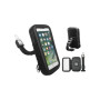 Universal Bike Motorcycle Phone Holder - Powerstar ATT-28 Black - Secure and Versatile Mount for Bicycles and Motorbikes