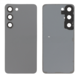Vitre Arrière Samsung Galaxy S23 Sans Lentille Graphite Originale - Pièce Détachée Qualité Premium Grade A