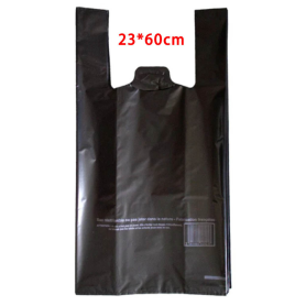 Buy Plastic Shoulder Bags Black 32x20x60cm King 60 Pack of 500 - Durable and Stylish for Everyday Use