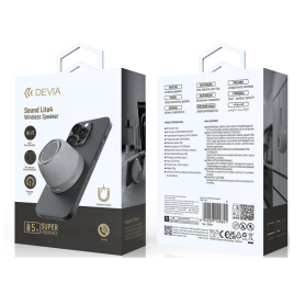 Sound Lite4 Wireless Speaker Grey | Superior Audio & Portable Design