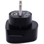 UK to EU Plug Adapter 3250W 13A 250V Black – Safe Travel Power Solution