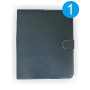Techmade 9.7" Tablet Protective Case with Keyboard and Stand Black | Micro-USB Connection