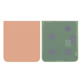 Samsung Galaxy Z Flip 6 Peach Bottom Rear Glass Original Grade A - Premium Replacement Part