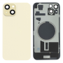 Rear Glass iPhone 15 Yellow with MagSafe No Logo Replacement Panel