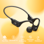 Earbuds, Headphones - Remax RB-S18 Wireless Bone Conduction Sports Earphones - Black, wholesale price