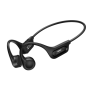 Earbuds, Headphones - Remax RB-S18 Wireless Bone Conduction Sports Earphones - Black, wholesale price