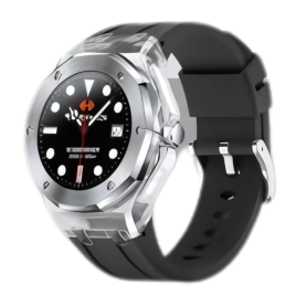Smartwatch, Wearable - Connected Touch Screen IPX7 Smartwatch with Bluetooth Calls and Heart Rate Monitoring FASR FS-M1 - Black,