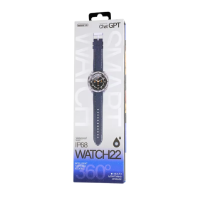 Smartwatch, Wearable - Connected Watch 400mAh REMAX WATCH22 Equipped with ChatGPT - 47.7*11.5 MM - IP68 - NFC - Tarnish, wholesa