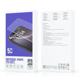 Film de Protection Avant Souple en TPU Magique - Lot de 50 | Protection Écran Haute Qualité