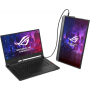 Display, Monitor - Portable Gaming PC Screen ASUS ROG XG17AHPE 17.3 FHD - USB-C / Micro HDMI / Speakers - Silver - Secondhand wi